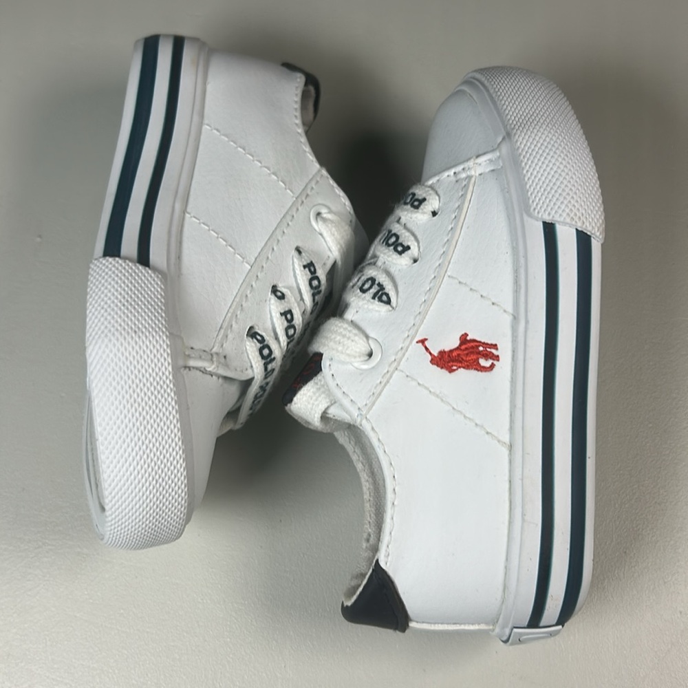 2 for $40 Polo by Ralph Lauren Sneakers Infant's Size 5 RL Polo Baby Shoes - Picture 5 of 12